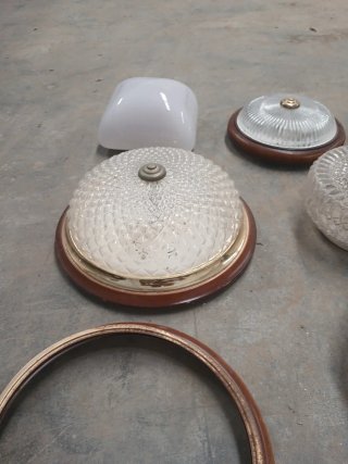 Plafones de techo antiguos (lote)
