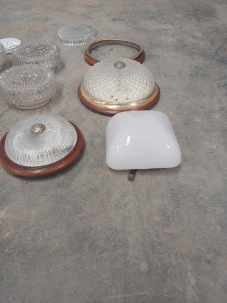 Plafones de techo antiguos (lote)