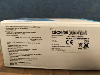 Módem Router 4G Alcatel MW40V WiFi 150 Mbps