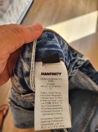 Pantalón vaquero hombre