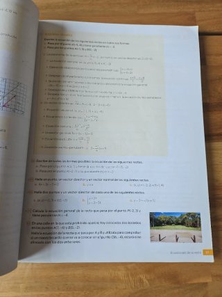 Matemáticas B, 4 secundaria, Revuela