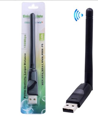 Adaptador WiFi USB 150 Mbps 2.4 GHz 10 unidades.
