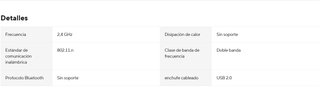 Adaptador WiFi USB 150 Mbps 2.4 GHz 10 unidades.