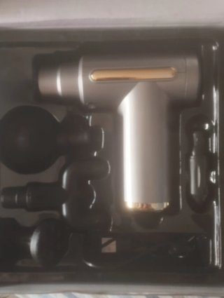 Pistola de masaje recargable