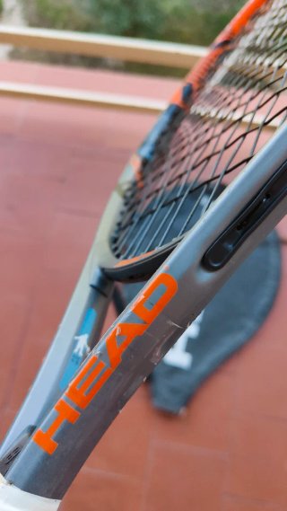 Raqueta Junior Head con funda