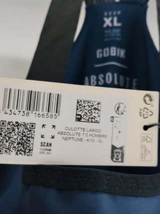 Culotte Gobik Absolute 7.0 Talla XL