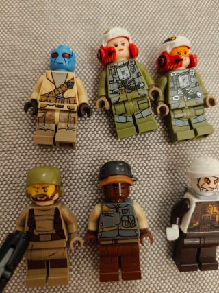 Lote lego Star wars figuras resitencia