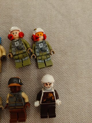 Lote lego Star wars figuras resitencia