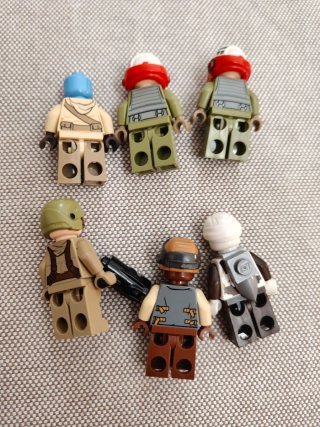 Lote lego Star wars figuras resitencia