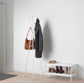 Perchero EKRAR Ikea Blanco Metal 169cm. Tengo dos.