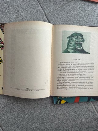 Los animales y sus costumbres 1957 – 6 libros