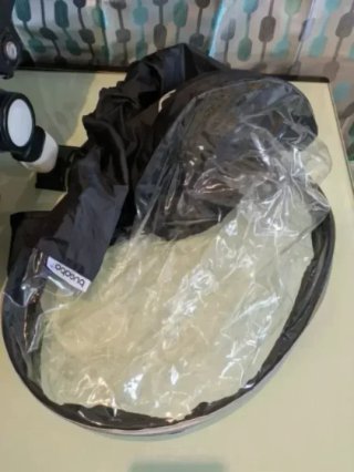 BURBUJA DE LLUVIA BUGABOO DE ALTA CALIDAD NEGRO