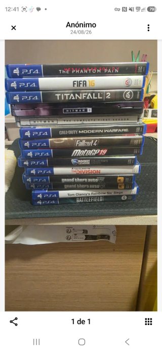 PS4 (PlayStation 4) + Juegos