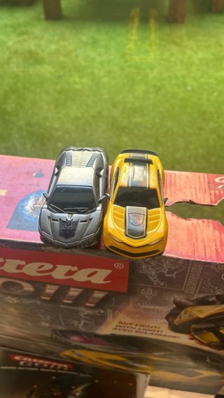 Scalextric Carrera GO!!! Transformers Slot Car Set