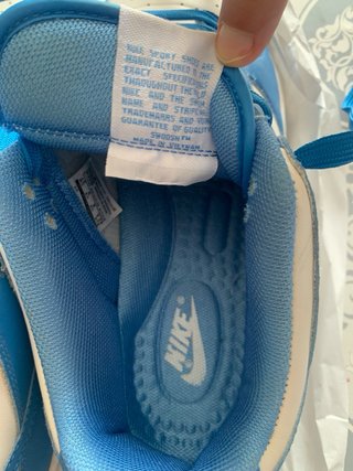 Zapatillas Azul y Blanco