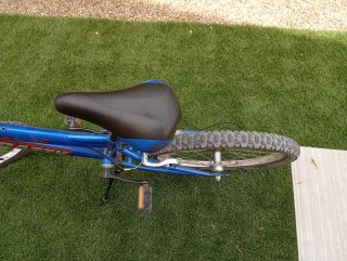 Bicicleta infantil CRAZZY azul