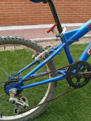 Bicicleta infantil CRAZZY azul