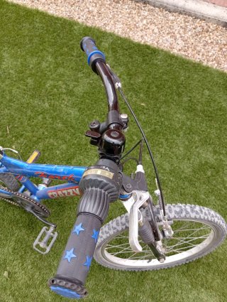 Bicicleta infantil CRAZZY azul