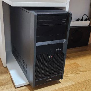 Fujitsu ESPRIMO PC Sobremesa Negro/Gris