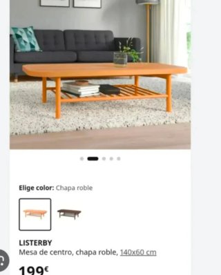 Tavolo da salotto in legno LISTERBY Ikea
