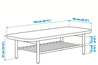 Tavolo da salotto in legno LISTERBY Ikea