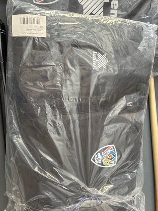 Parka Luanvi Negra Talla XXS Anorak negro Luanvi