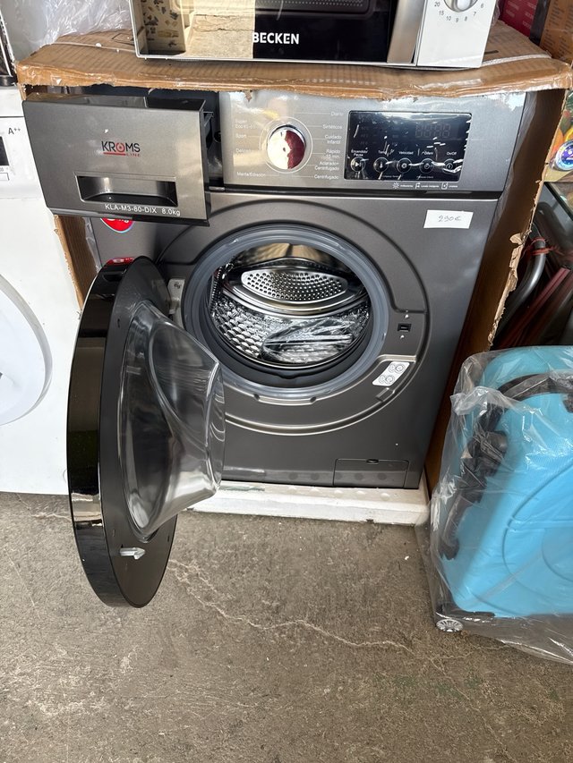 Lavadora KROMs 8kg