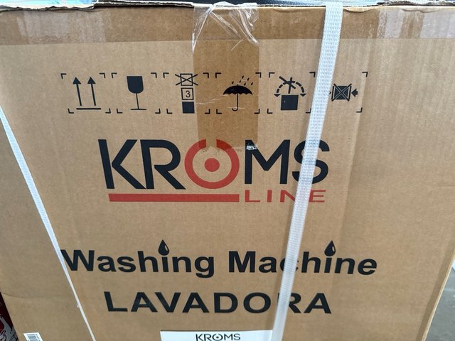 Lavadora KROMs 8kg
