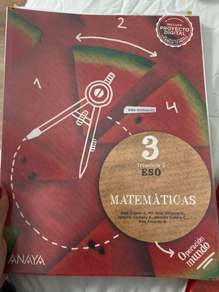 Matemáticas 3 ESO