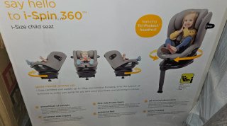 Silla Coche Joie Giro 360 Negro Grupo 0-1-2-3
