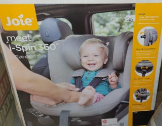 Silla Coche Joie Giro 360 Negro Grupo 0-1-2-3