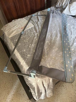 Barandilla de seguridad para cama infantil plegqbl