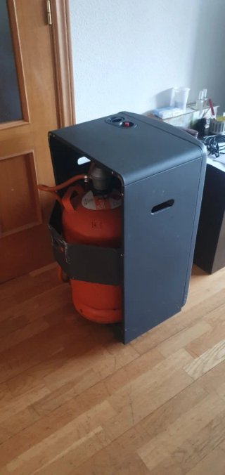 Estufa de gas bombona butano