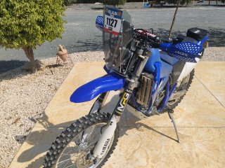 Yamaha WR450F Enduro/Motocross Azul/Blanco