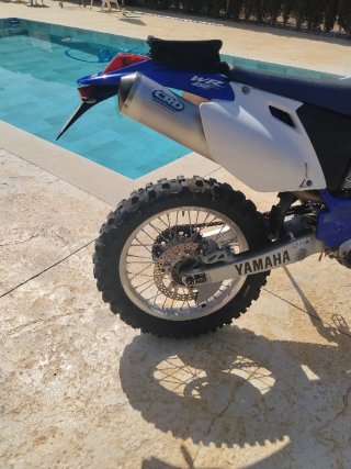Yamaha WR450F Enduro/Motocross Azul/Blanco