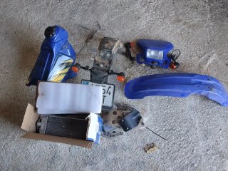 Yamaha WR450F Enduro/Motocross Azul/Blanco