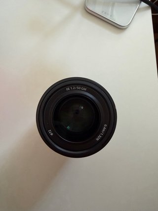 Sony FE 50mm f/1.2 GM Lente
