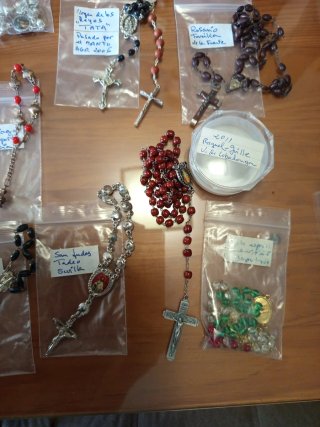 Lote de rosarios