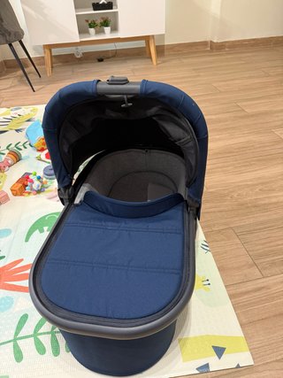Capazo Uppa Baby Azul Homologado como cuna