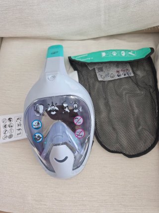 Máscara snorkel Easybreath niño 6-10 años