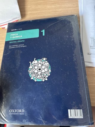 Física y química, 1 Bachillerato