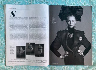Vanity Fair n. 36 2022 Cate Blanchett Lady Diana