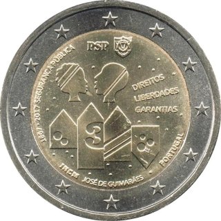 2 € Portugal 2017 Conmemorativa PSP