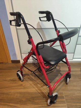 Andador Rollator Smart SUPER ESTRECHO 40CM