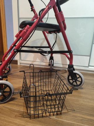 Andador Rollator Smart SUPER ESTRECHO 40CM