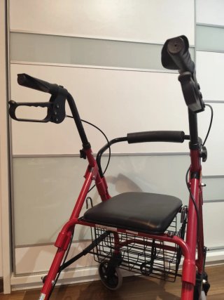 Andador Rollator Smart SUPER ESTRECHO 40CM
