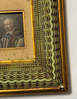 Miniatura antica su rame fine '800