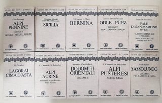 Guida Dei Monti D'Italia - 10 Libri Cai Tci