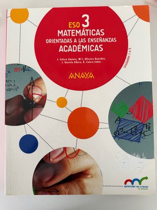 Matemáticas orientadas a las enseñanzas académicas