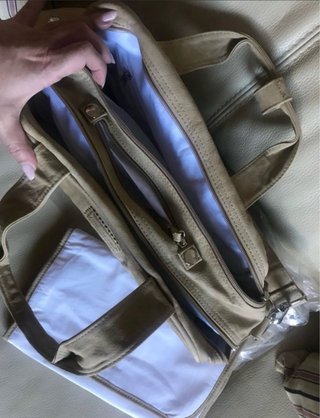 bolso piel para cochecito marca Pasito a Pasito